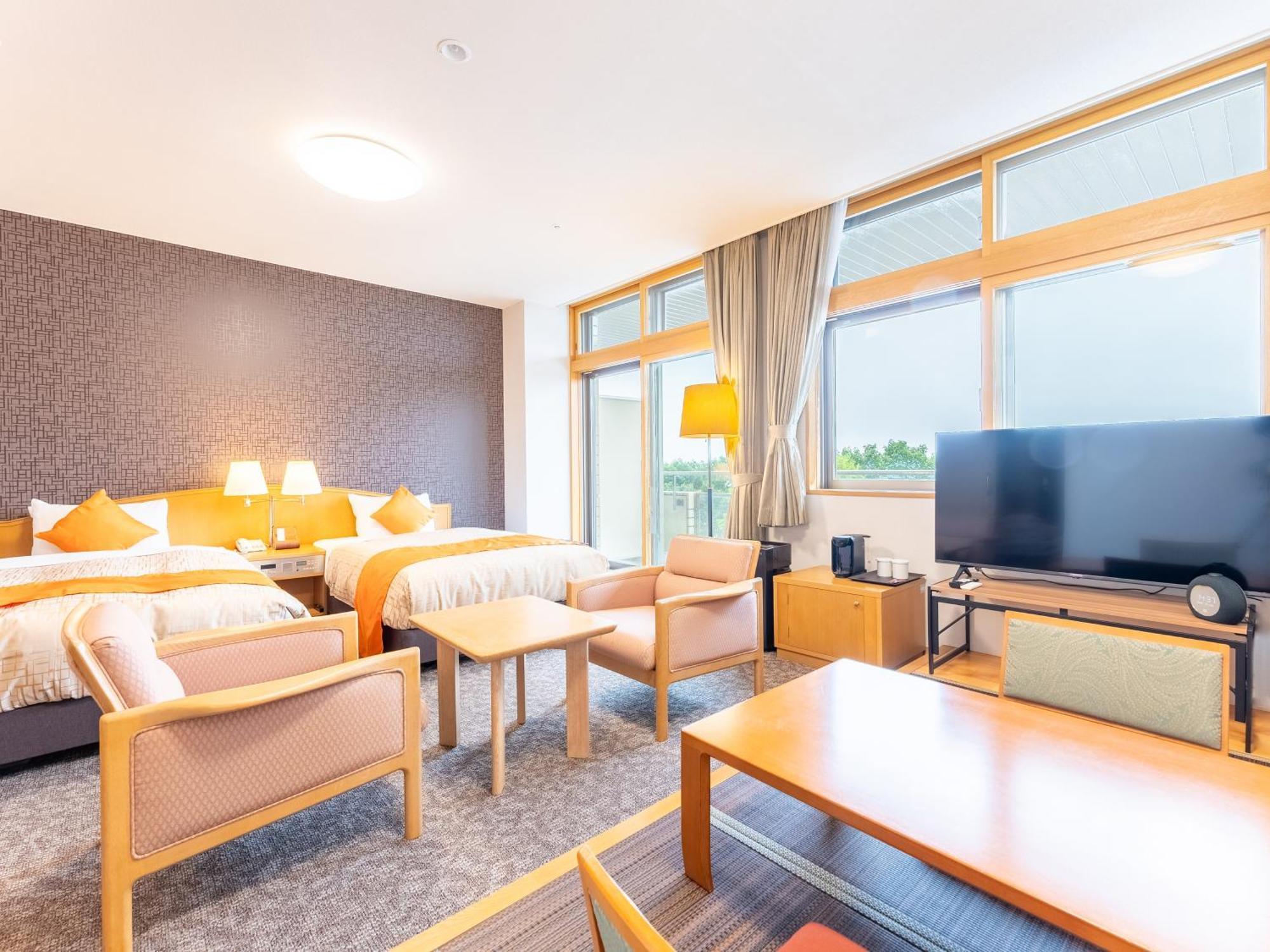 Livemax Resort Upopoi Shiraoi Onsen Bagian luar foto